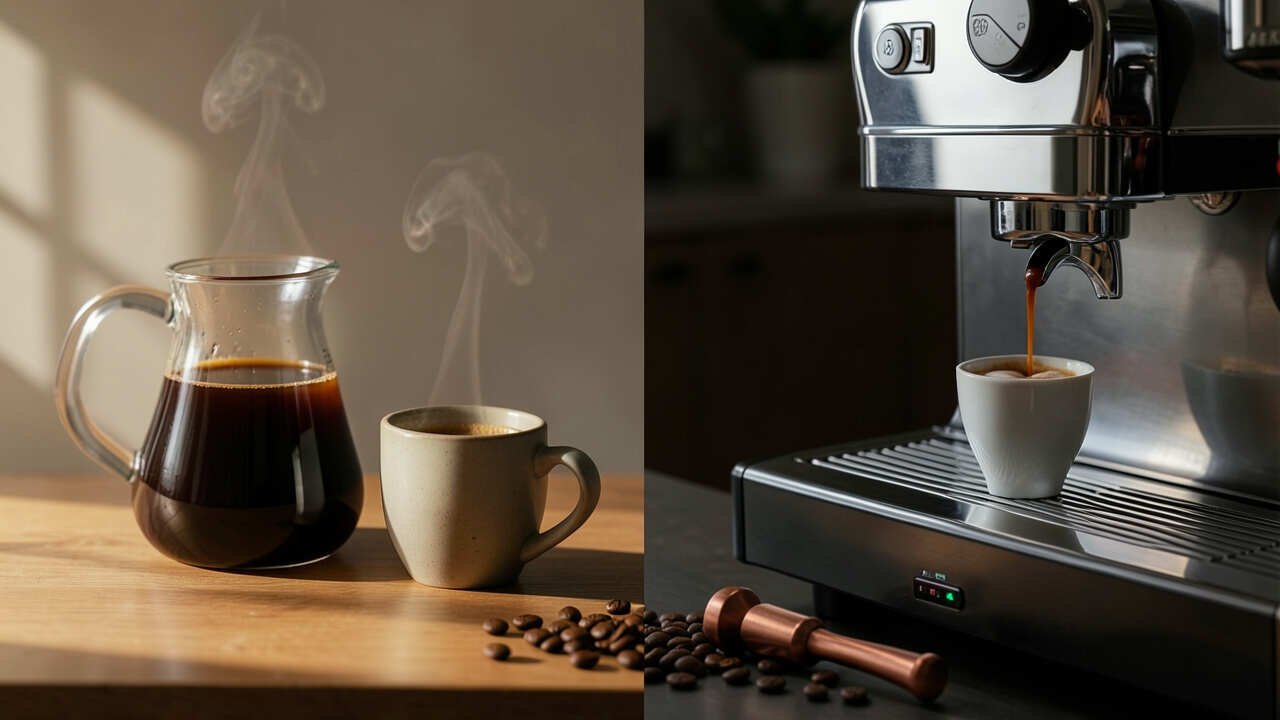 Drip Coffee Vs Espresso: Caffeine And Flavor Compared