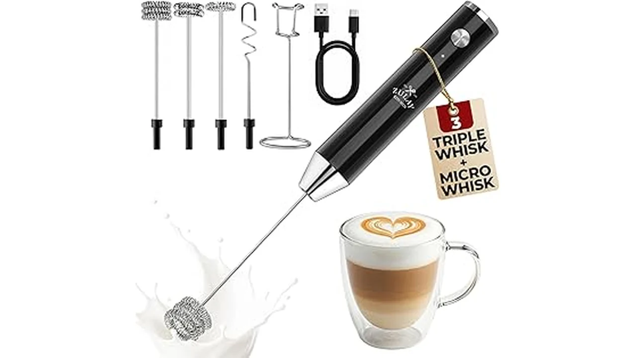Best Hand-Held Drink Mixer For Matcha, Protein Shakes & Quick Cocktail
