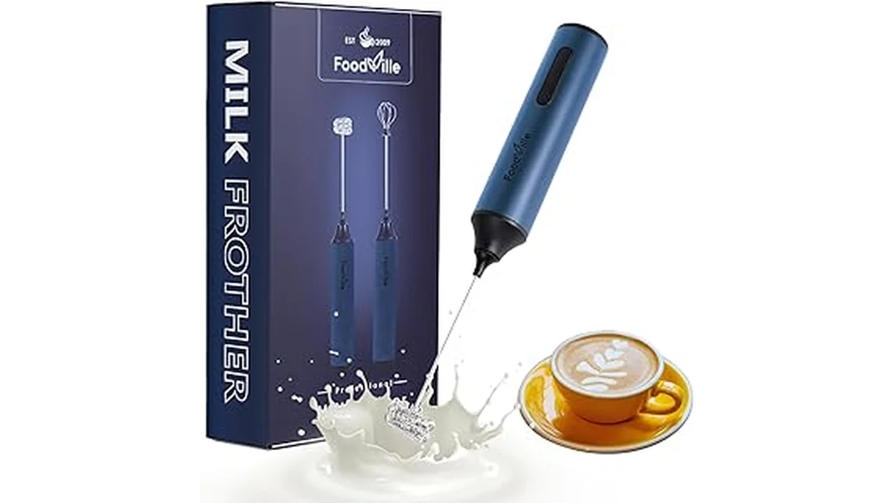 Best Rechargeable Milk Frother (No Battery Replacements, Charges Via Usb)