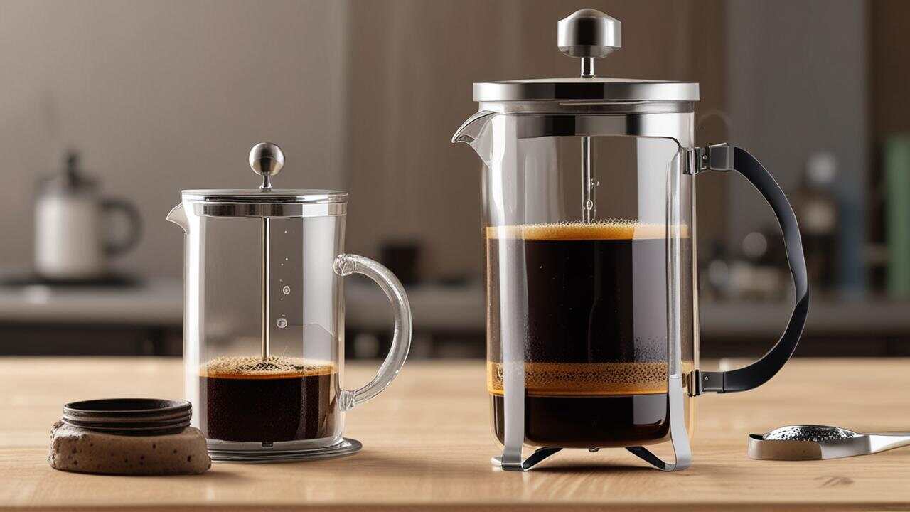 How a French Press Brews Coffee