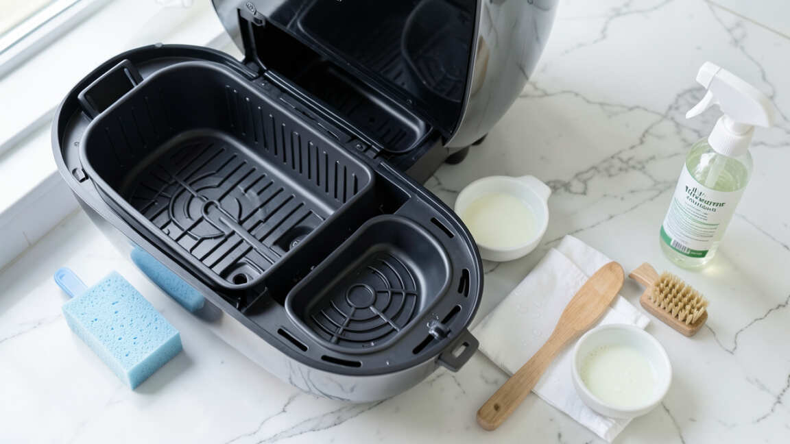 How To Clean Your Air Fryer (Inside, Outside, Coil)
