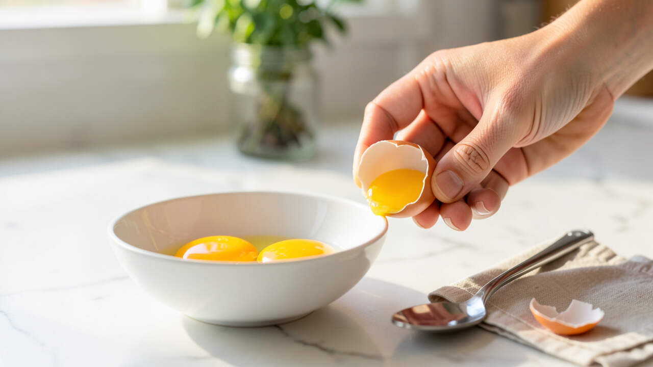 How To Crack Eggs Cleanly
