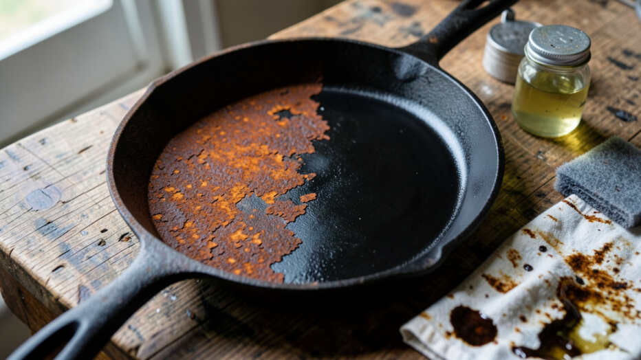 How To Restore Rusted Cast Iron