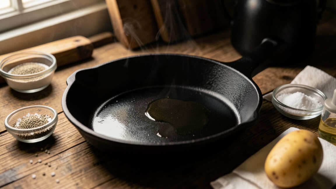 How To Season Cast Iron The Right Way