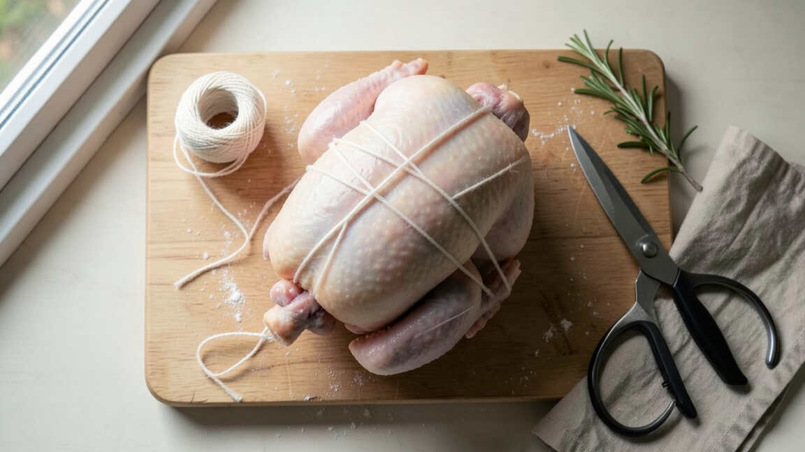 How To Truss A Chicken