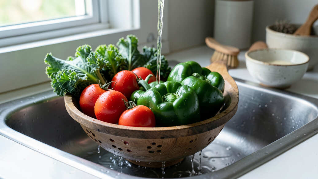 How To Wash Vegetables Properly