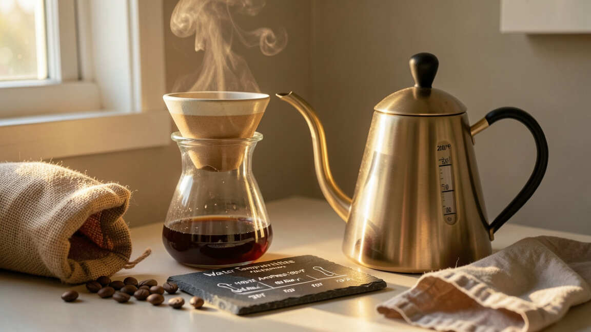 Water Temperature For Coffee Brewing (Method Chart)