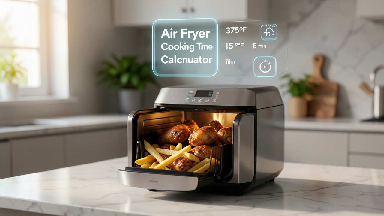 What Is an Air Fryer Cooking Time Calculator?