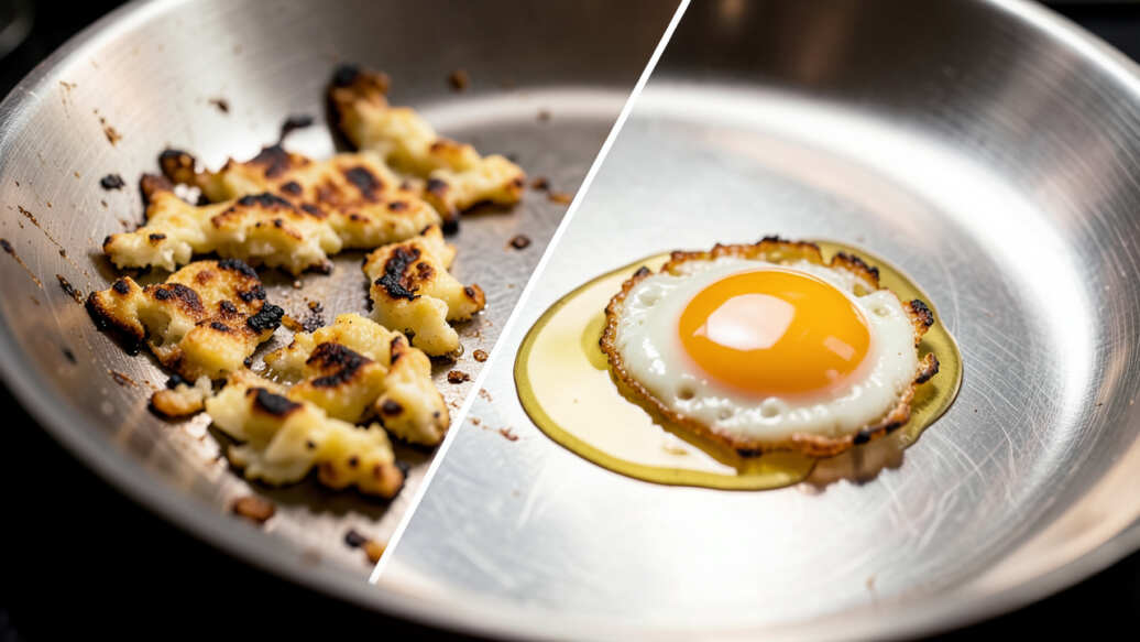 Why Food Sticks To Stainless Steel (And How To Fix)