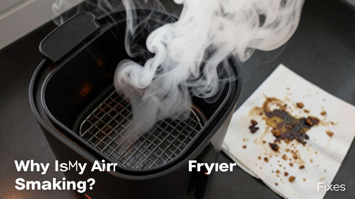 Why Is My Air Fryer Smoking? (Fixes)