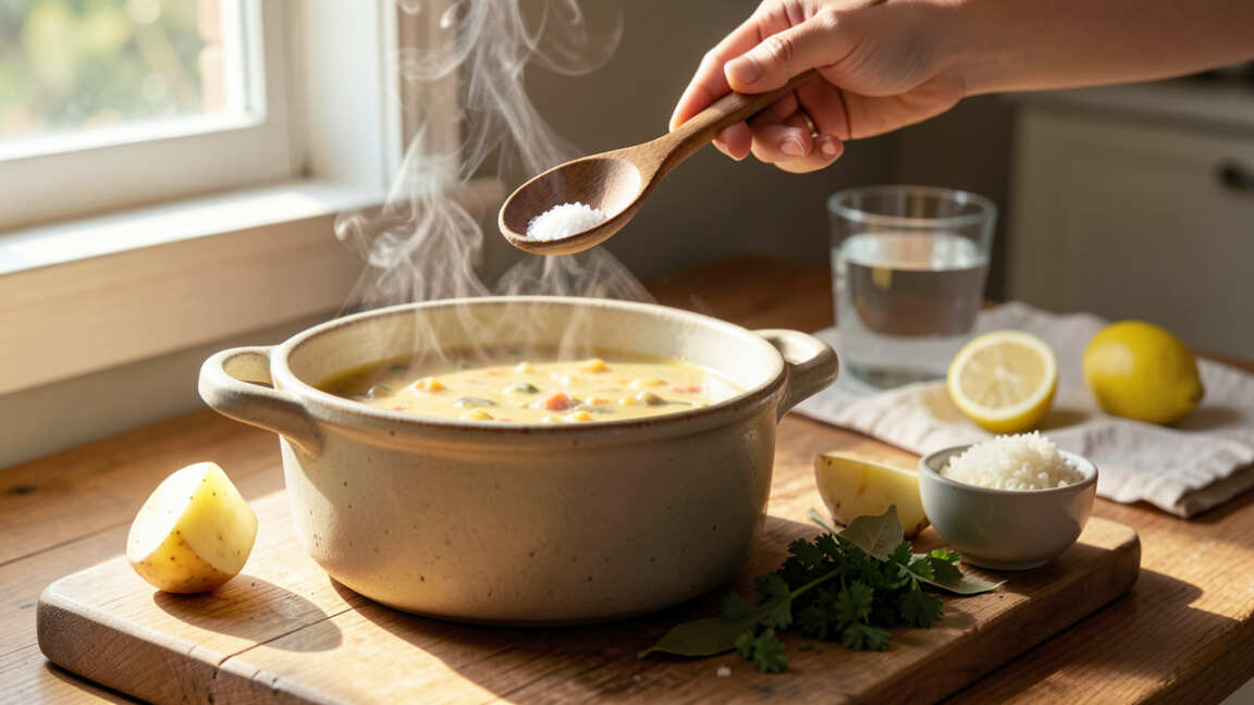 Balancing Flavors to Mask Saltiness