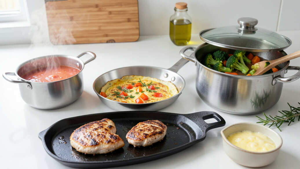 Common Cooking Tasks and Their Best Cookware