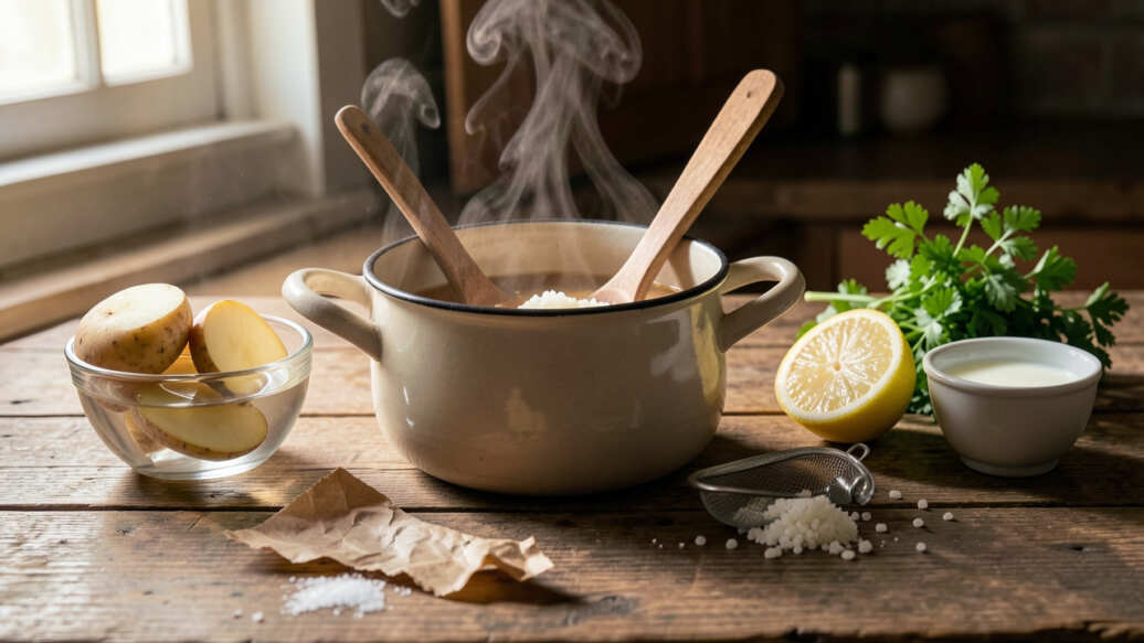 Comparison: Methods for De-Salting Soup
