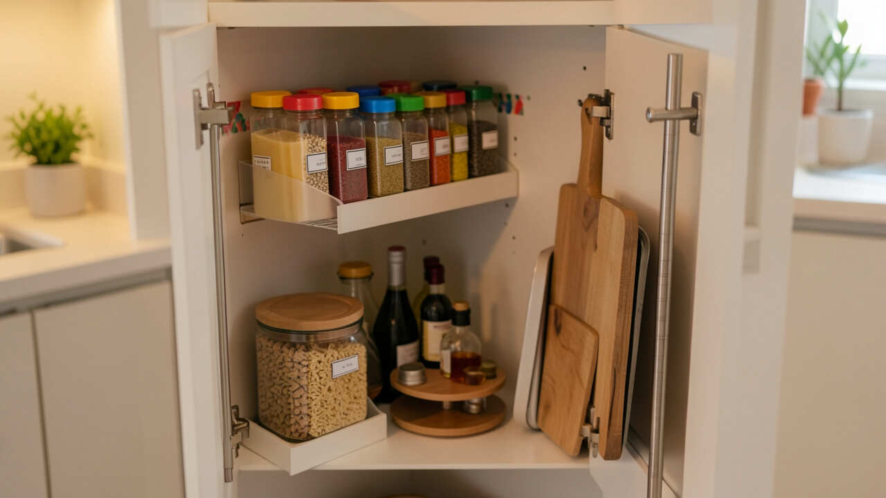 Creative Solutions for Specific Small Kitchen Pantry Items