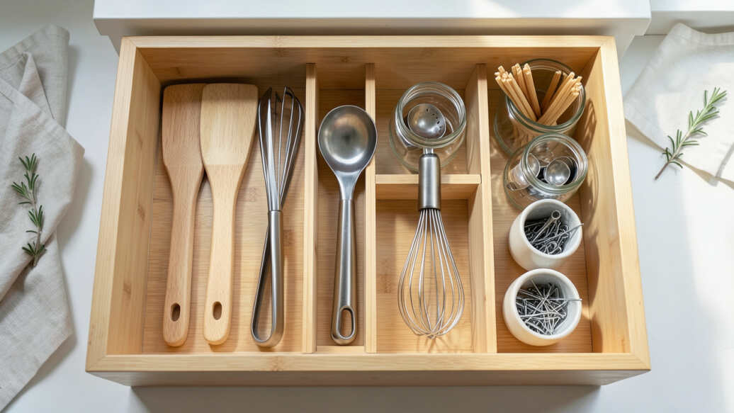 Drawer Organization Hacks For Utensils