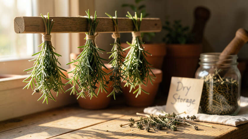 Dry Storage: The Best Approach for Hardy Herbs