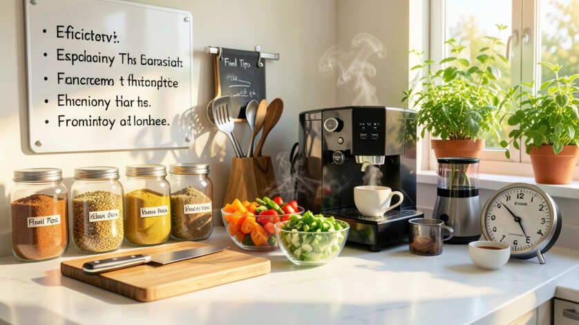 Final Tips for a Faster Kitchen