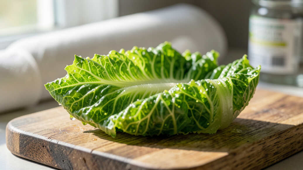 Keeping Lettuce Crisp and Fresh