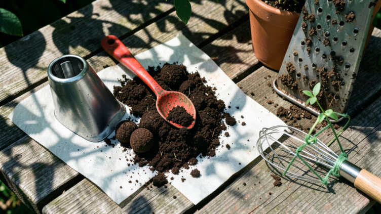 Kitchen Utensils in the Garden