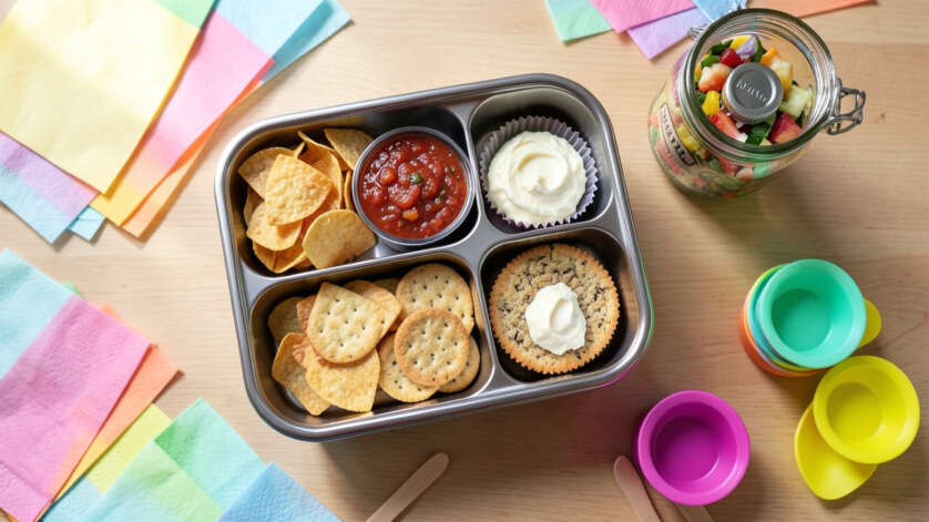 Lunchbox Container Strategies for Dry Food