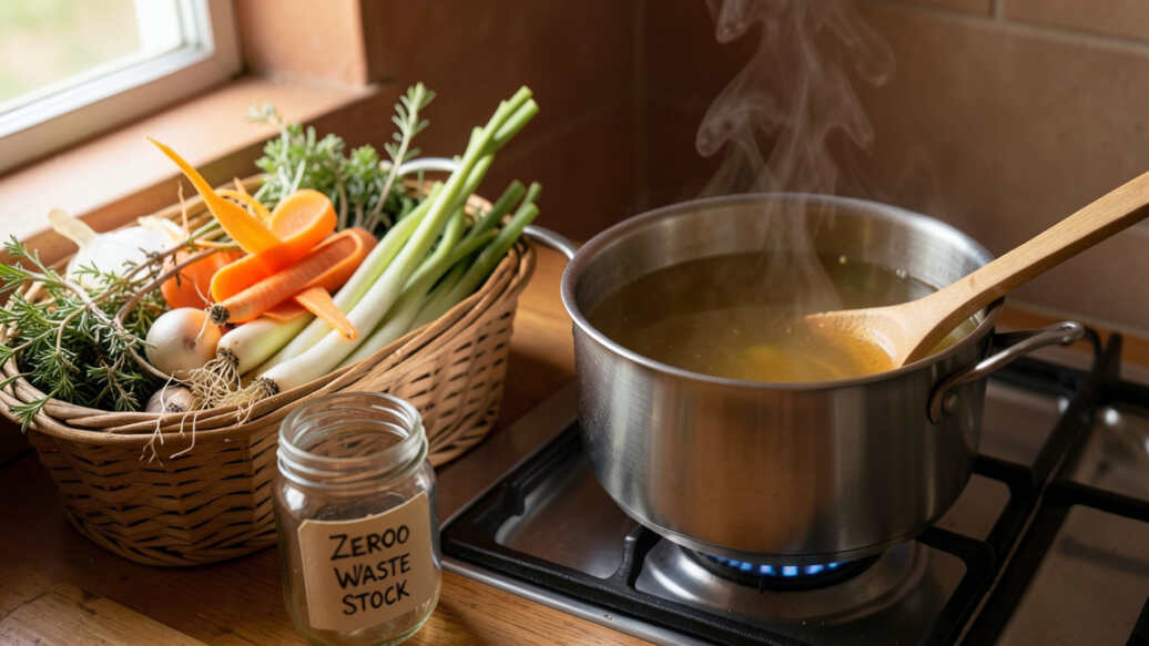 Make Flavorful Stocks and Broths from Scraps