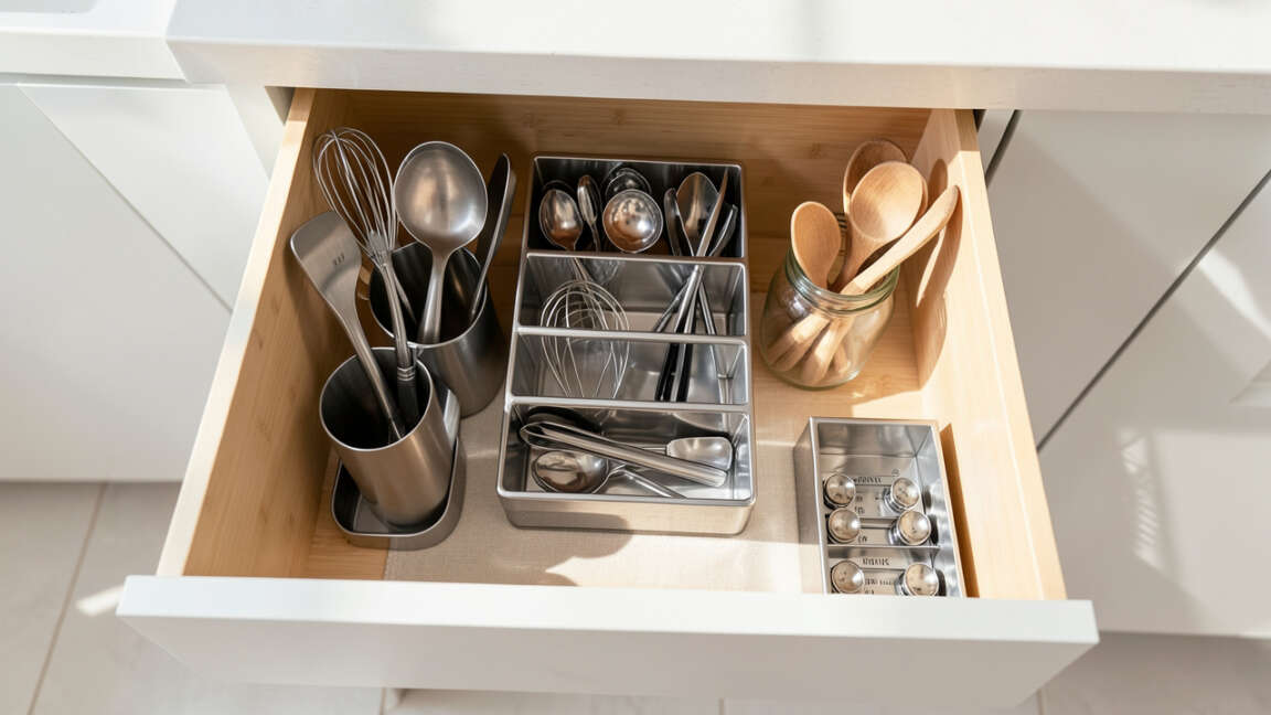 Maximize Space with Vertical Storage and Accessories