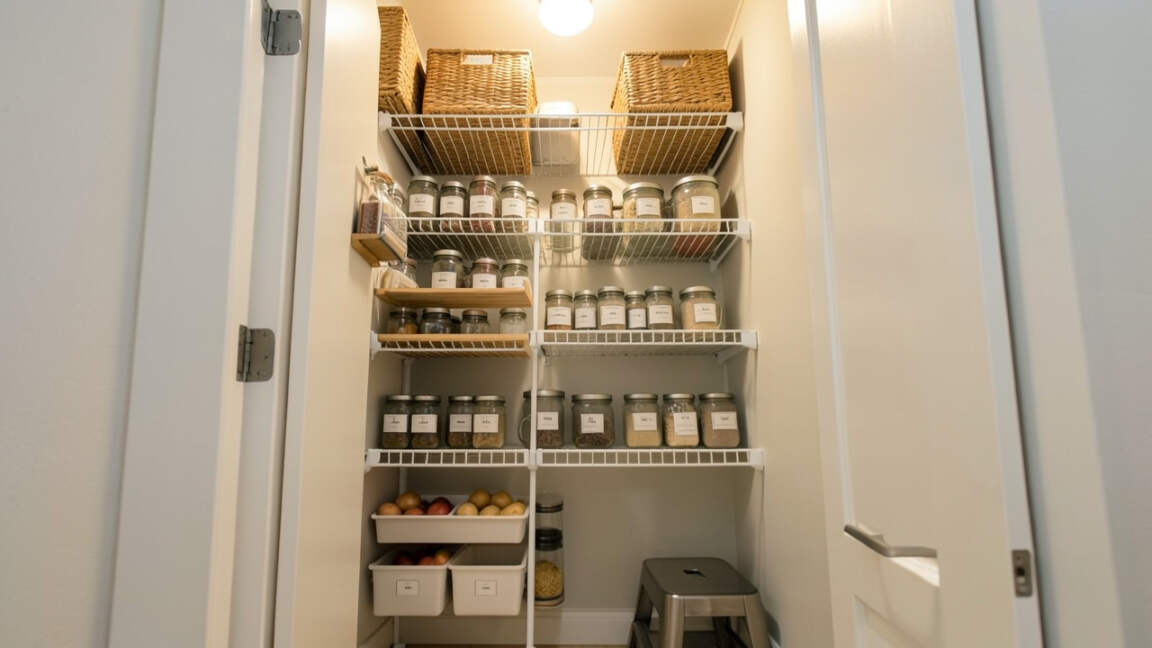 Maximizing Vertical Space in Your Small Pantry