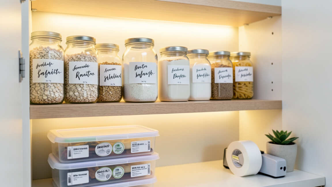 Smart Pantry Labeling Systems