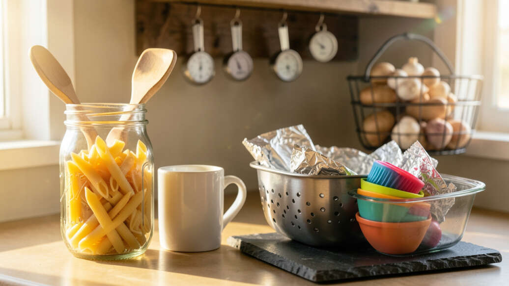 Smart Storage Solutions Using Kitchen Items