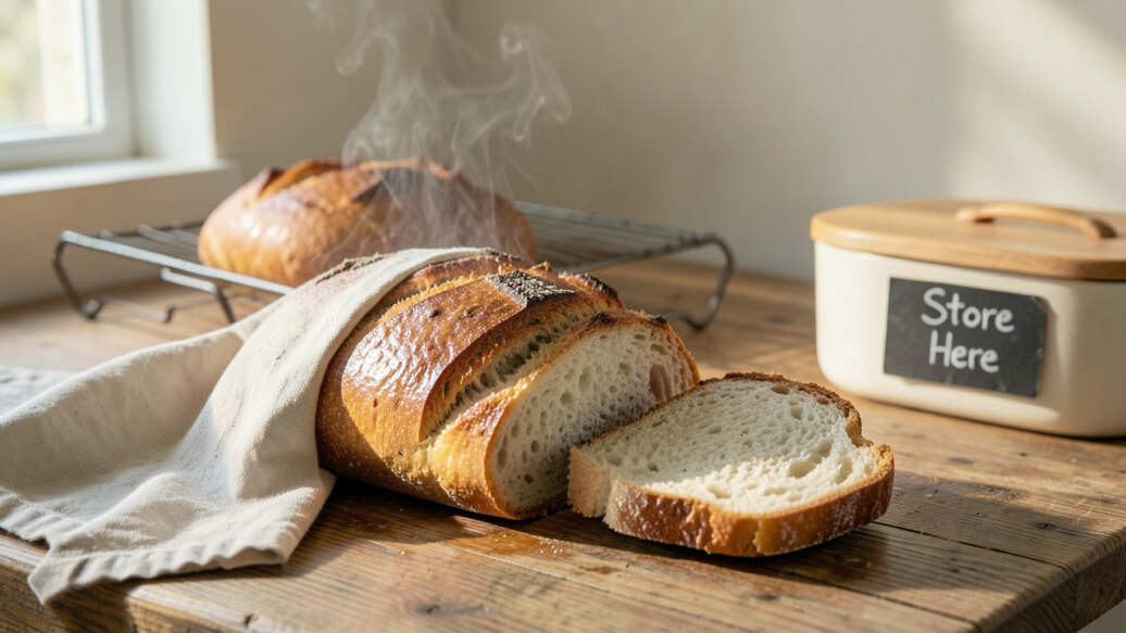 Storing Revived Bread