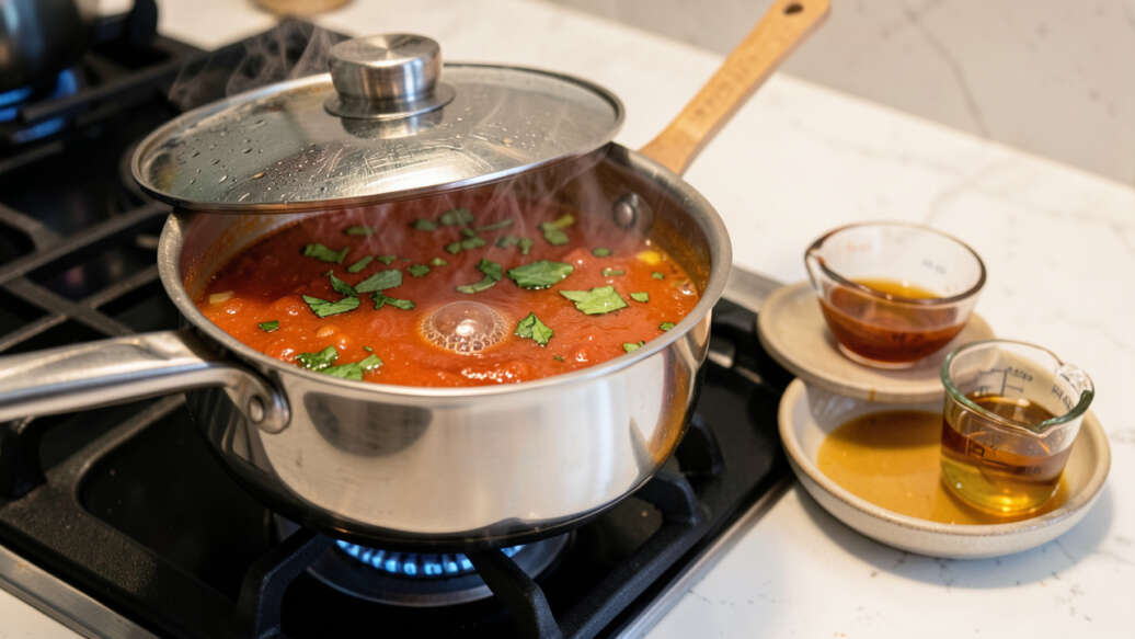 Stovetop Reheating: For Soups and Sauces