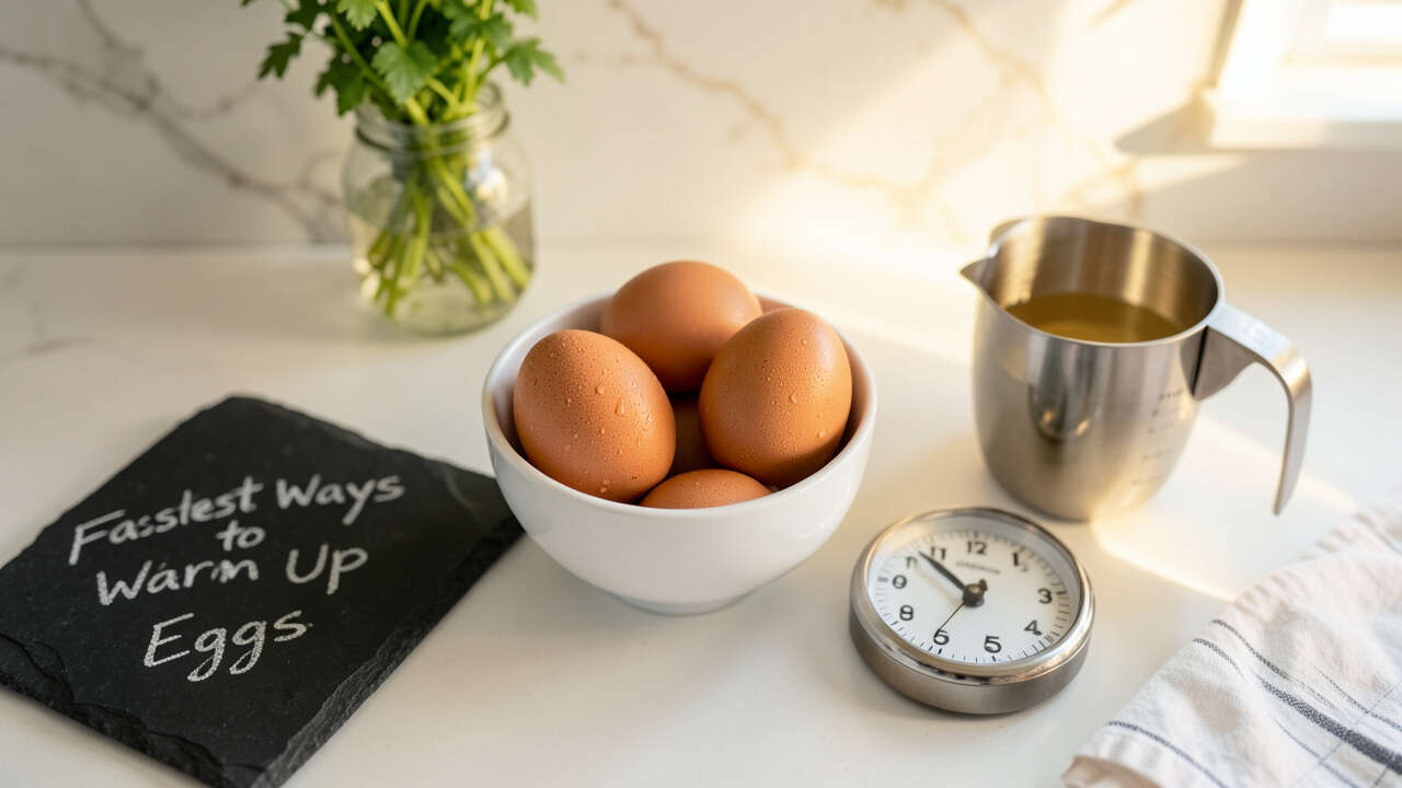 The Fastest Ways to Warm Up Eggs