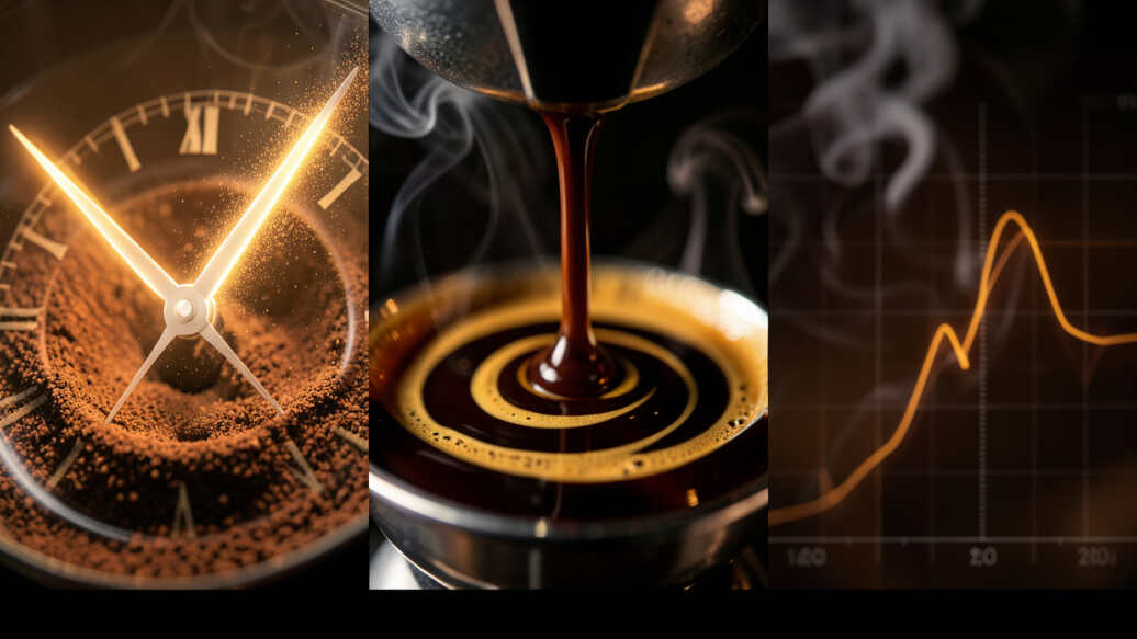The Role of Time in Coffee Extraction