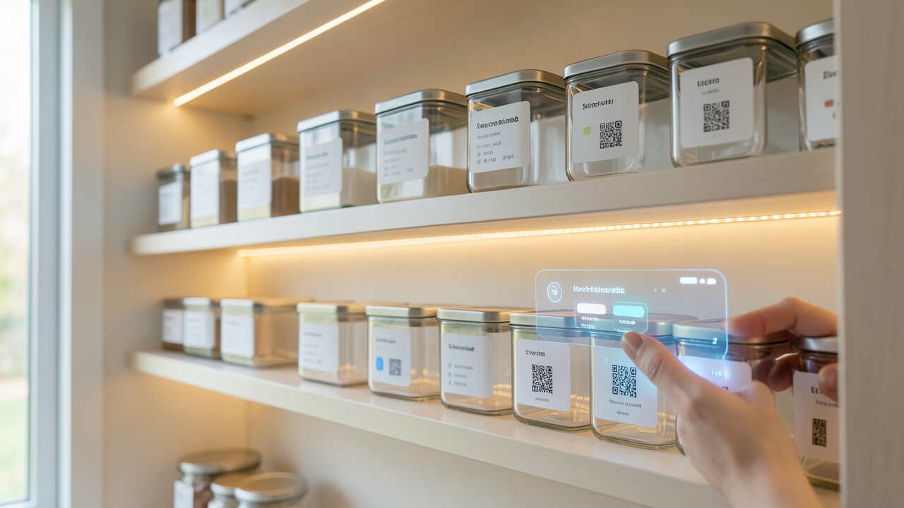 Types of Smart Pantry Labeling Systems