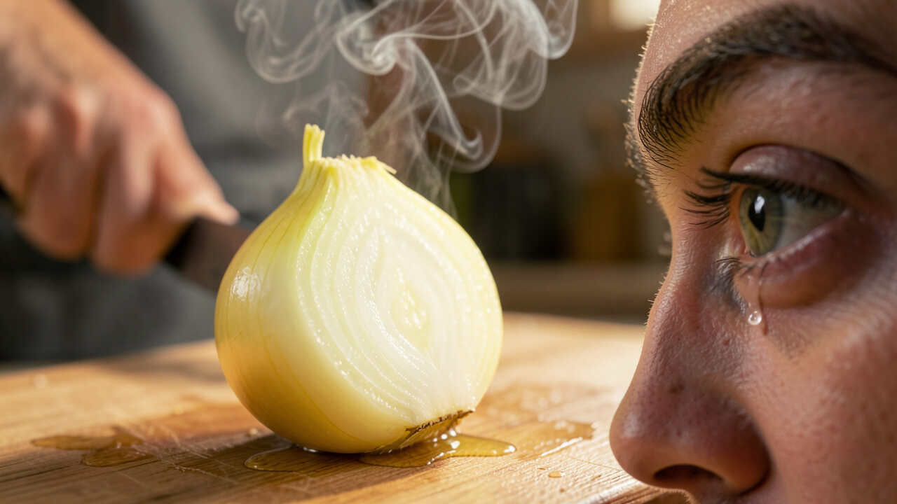 Why Onions Make Your Eyes Water